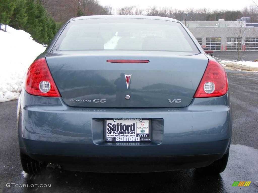 2006 G6 V6 Sedan - Stealth Gray Metallic / Ebony photo #6