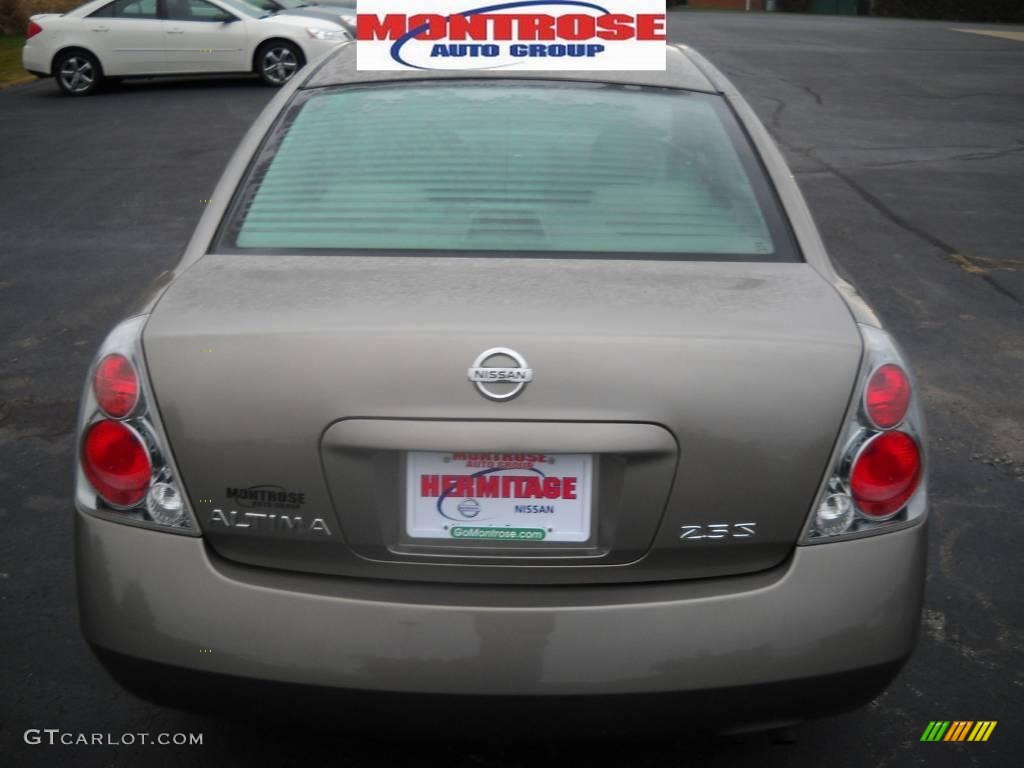 2005 Altima 2.5 S - Polished Pewter Metallic / Frost Gray photo #4