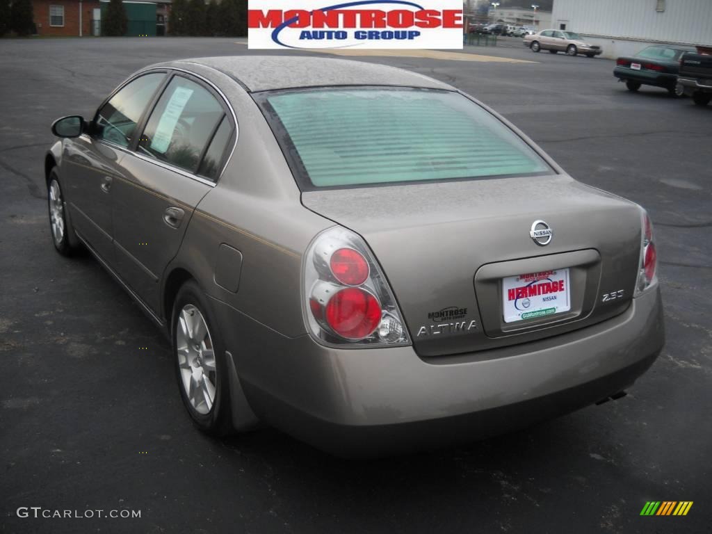 2005 Altima 2.5 S - Polished Pewter Metallic / Frost Gray photo #5