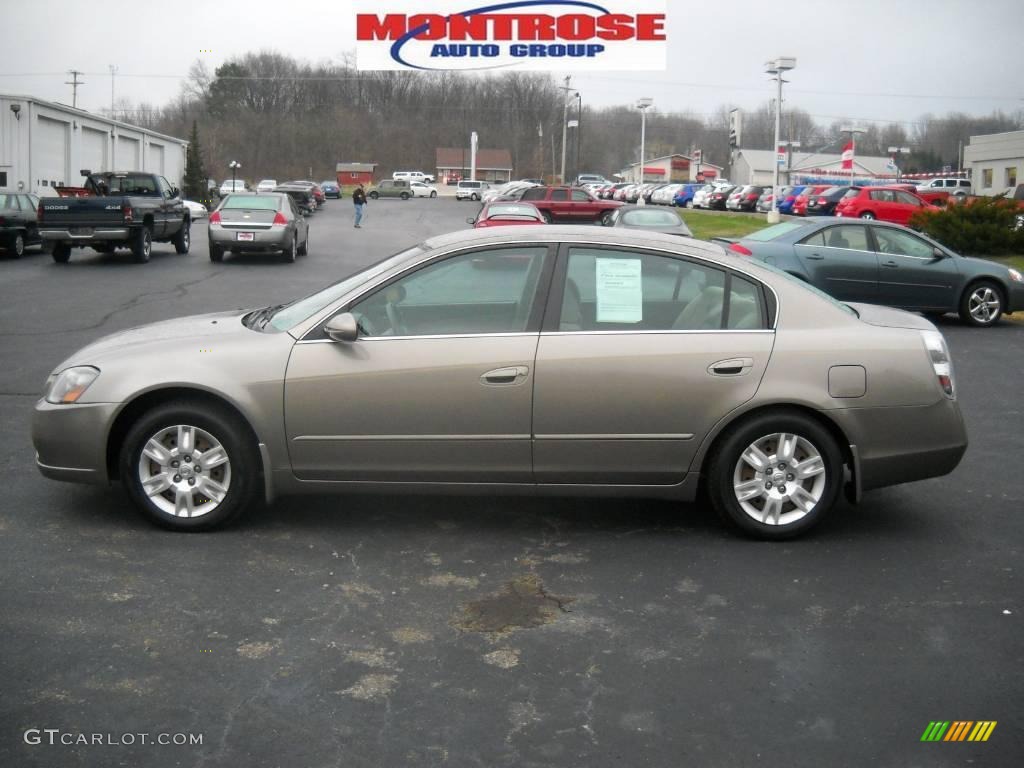 2005 Altima 2.5 S - Polished Pewter Metallic / Frost Gray photo #7