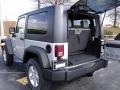 2010 Bright Silver Metallic Jeep Wrangler Sport 4x4  photo #8