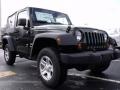 2010 Natural Green Pearl Jeep Wrangler Sport 4x4  photo #4