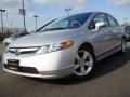 2008 Alabaster Silver Metallic Honda Civic EX Sedan  photo #1