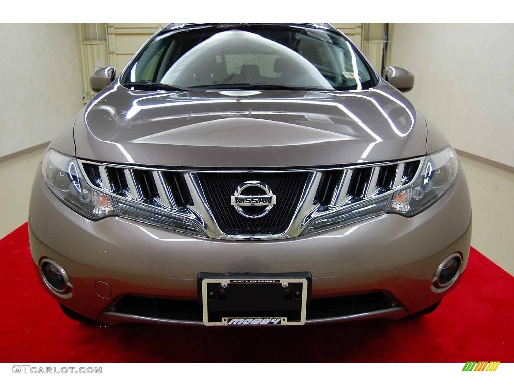 2009 Murano LE AWD - Tinted Bronze Metallic / Black photo #13