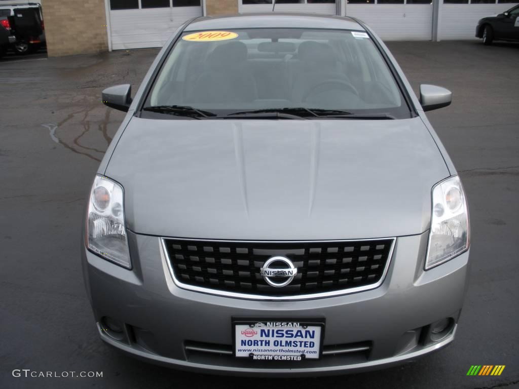 2009 Sentra 2.0 - Magnetic Gray / Charcoal photo #2