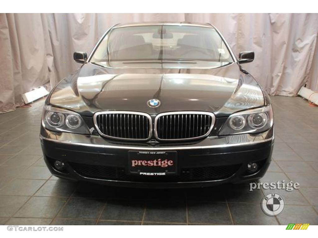 2008 7 Series 750Li Sedan - Jet Black / Beige photo #2