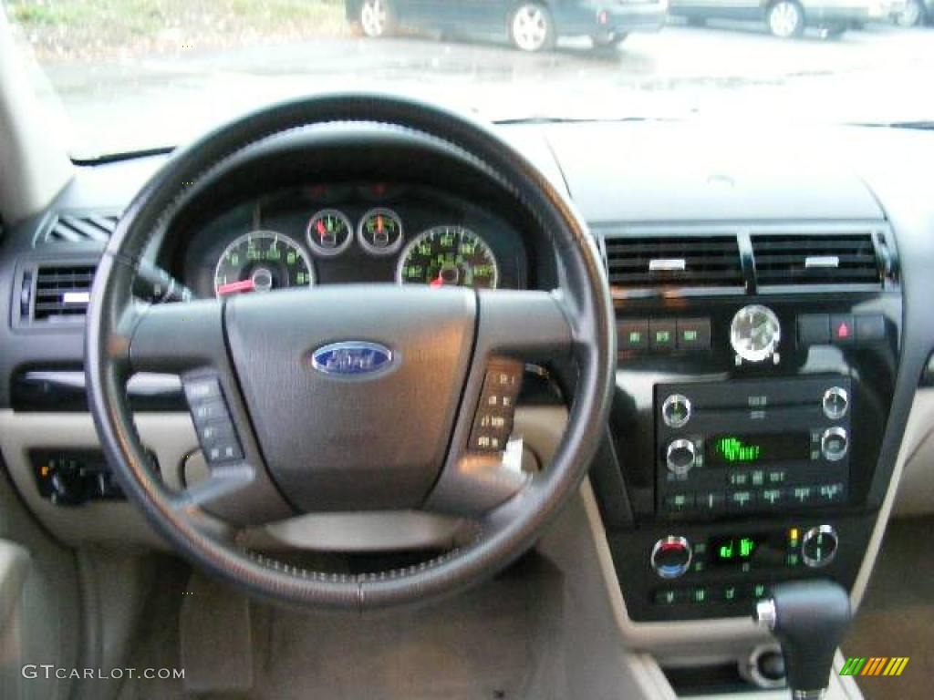 2008 Fusion SEL V6 - Smokestone Metallic / Medium Light Stone photo #14