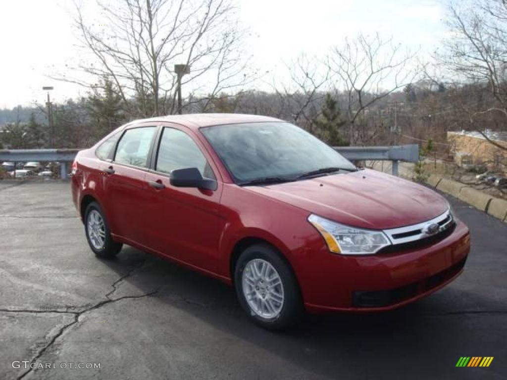 Sangria Red Metallic Ford Focus