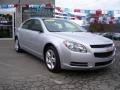 2009 Silver Ice Metallic Chevrolet Malibu LS Sedan  photo #1