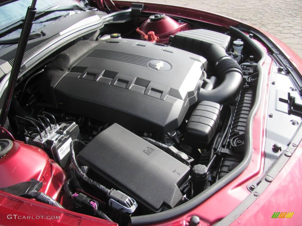 2010 Camaro LT/RS Coupe - Red Jewel Tintcoat / Black photo #15