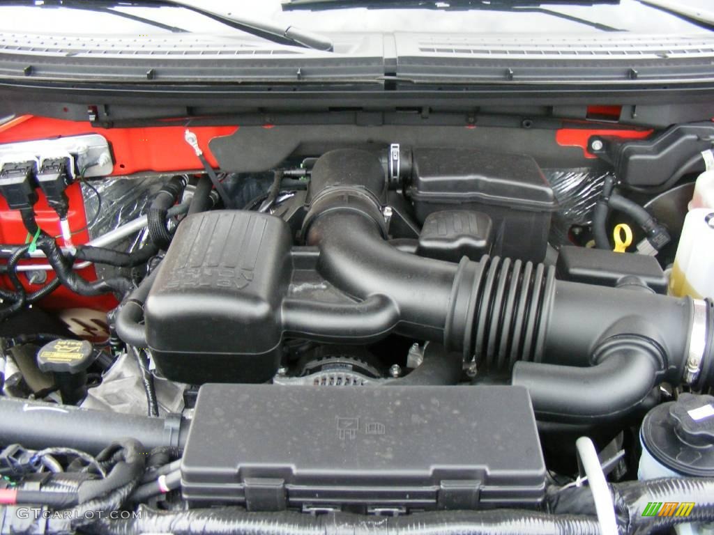 2010 Ford F150 SVT Raptor SuperCab 4x4 5.4 Liter Flex-Fuel SOHC 24-Valve VVT Triton V8 Engine Photo #23096271