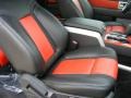 Raptor Black/Orange Front Seat Photo for 2010 Ford F150 #23096307