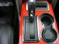 2010 Ford F150 Raptor Black/Orange Interior Transmission Photo