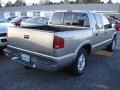 2002 Light Pewter Metallic Chevrolet S10 LS Crew Cab 4x4  photo #4