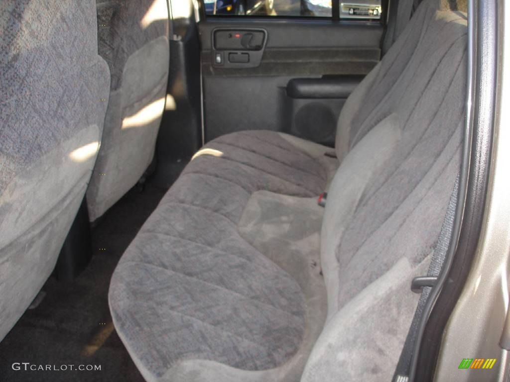 2002 S10 LS Crew Cab 4x4 - Light Pewter Metallic / Graphite photo #9