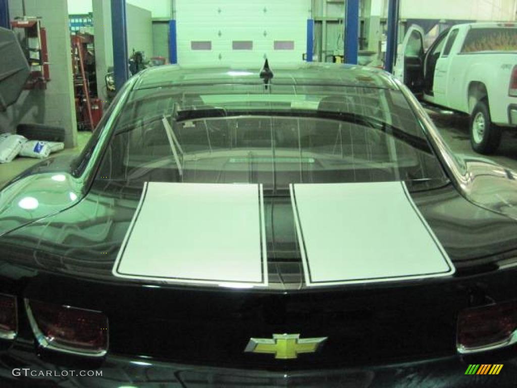 2010 Camaro LS Coupe - Black / Black photo #7