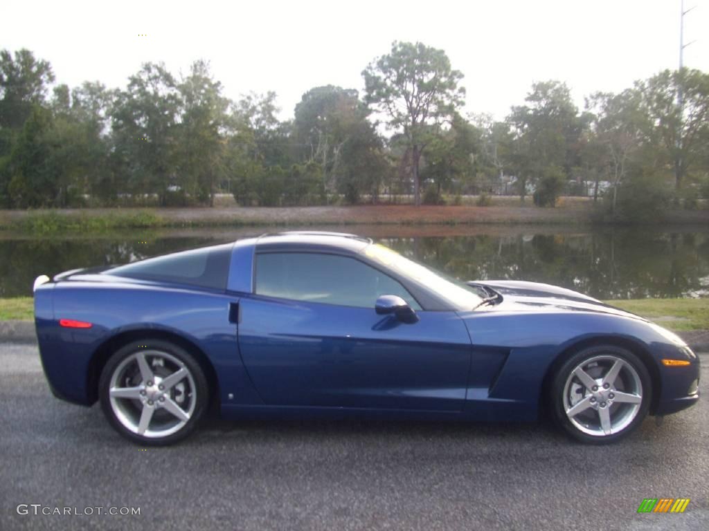 2006 Corvette Coupe - LeMans Blue Metallic / Ebony Black/Titanium Gray photo #1