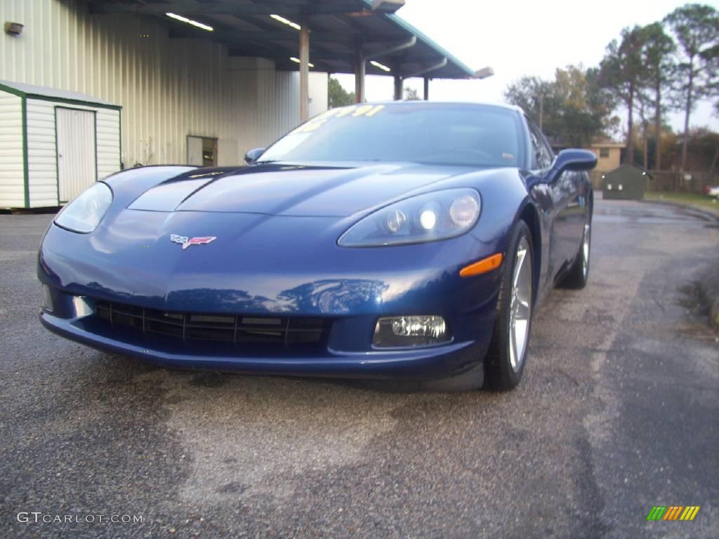 2006 Corvette Coupe - LeMans Blue Metallic / Ebony Black/Titanium Gray photo #2