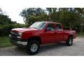 2003 Victory Red Chevrolet Silverado 1500 Extended Cab 4x4  photo #2