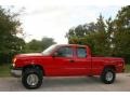 2003 Victory Red Chevrolet Silverado 1500 Extended Cab 4x4  photo #3