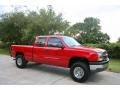 2003 Victory Red Chevrolet Silverado 1500 Extended Cab 4x4  photo #16