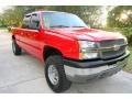 2003 Victory Red Chevrolet Silverado 1500 Extended Cab 4x4  photo #21