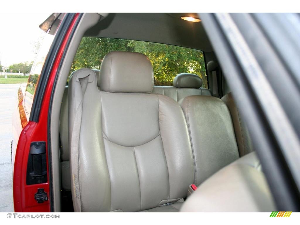 2003 Silverado 1500 Extended Cab 4x4 - Victory Red / Tan photo #40