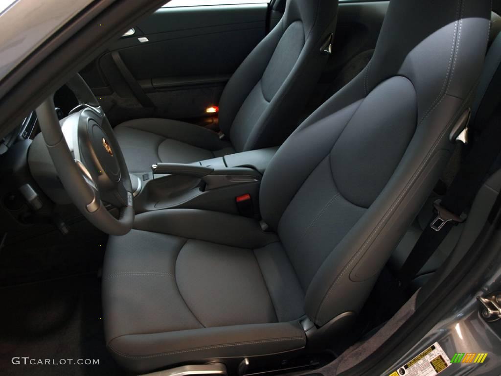 Stone Grey Interior 2010 Porsche 911 Carrera 4S Coupe Photo #23101951