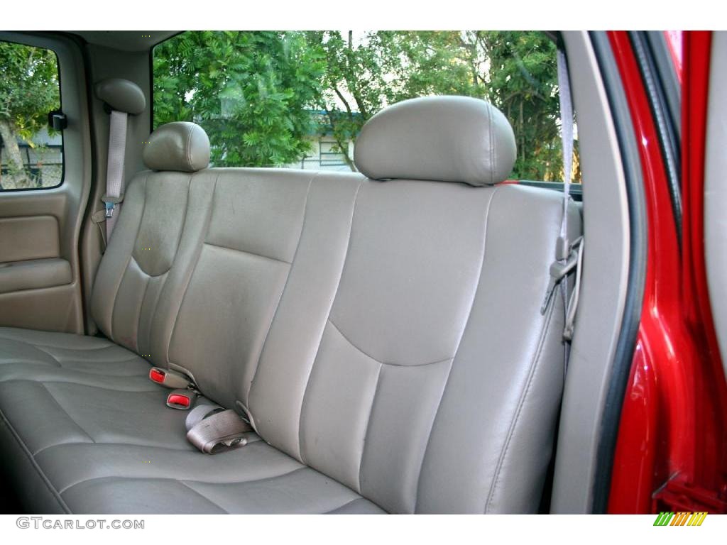 2003 Silverado 1500 Extended Cab 4x4 - Victory Red / Tan photo #45