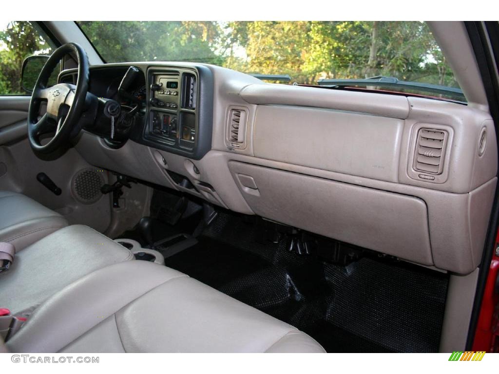 2003 Silverado 1500 Extended Cab 4x4 - Victory Red / Tan photo #50