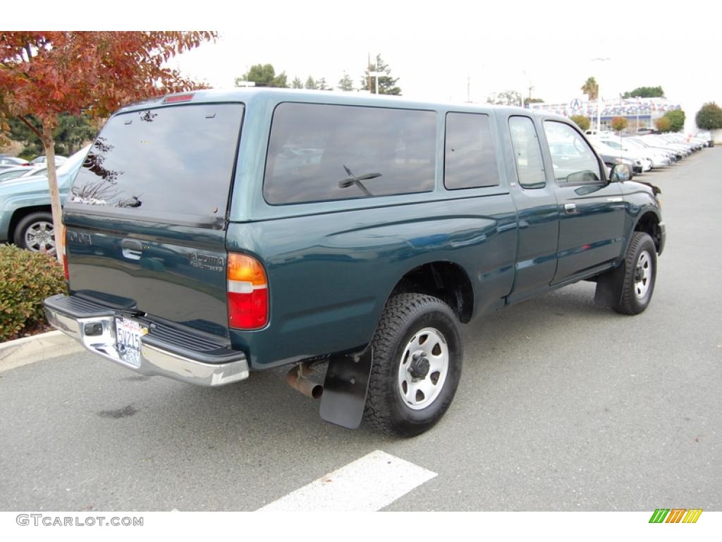 1998 Tacoma PreRunner V6 Extended Cab - Evergreen Pearl Metallic / Gray photo #3