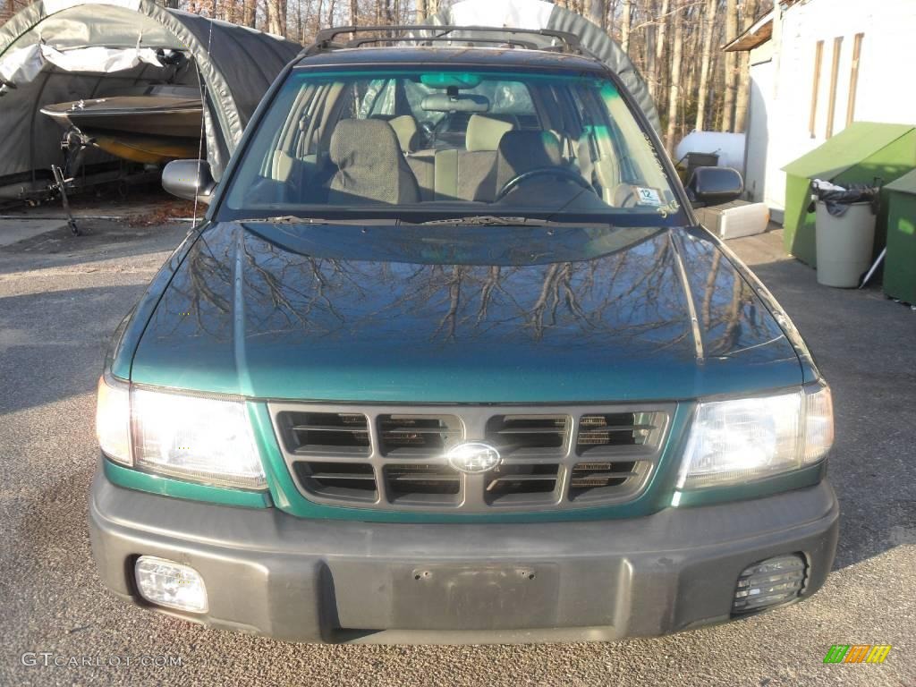 1999 Forester L - Acadia Green / Beige photo #1