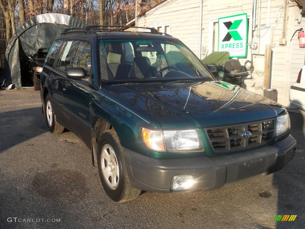 1999 Forester L - Acadia Green / Beige photo #3
