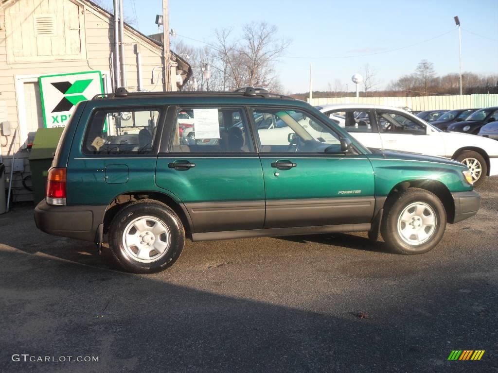 1999 Forester L - Acadia Green / Beige photo #4