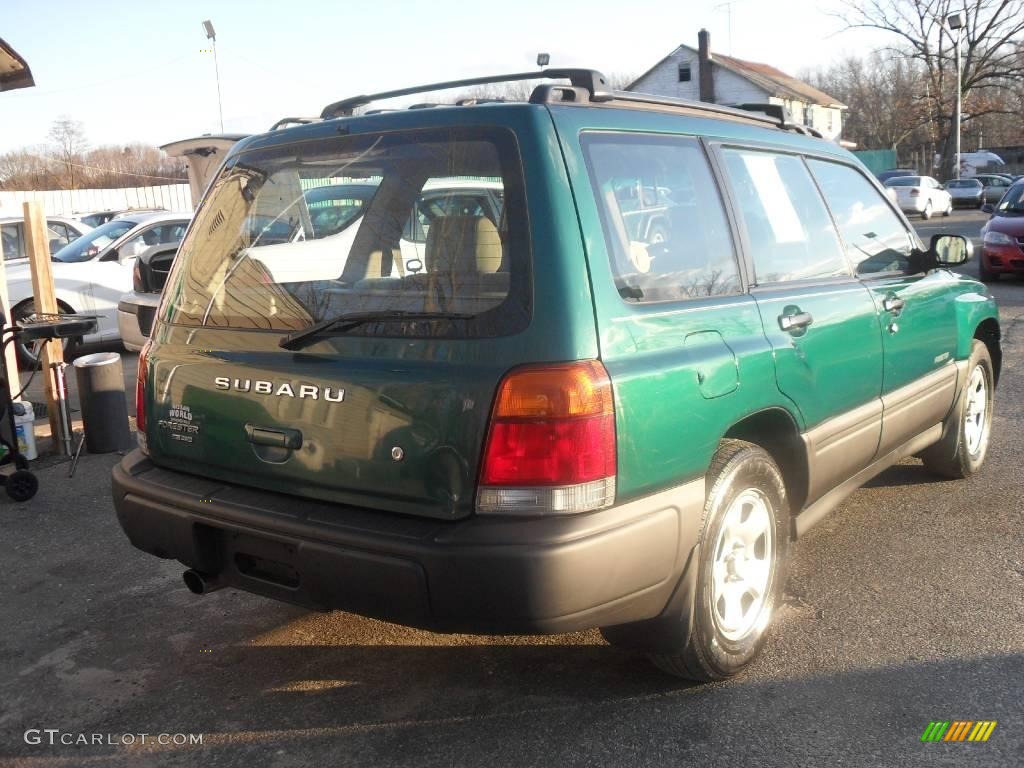 1999 Forester L - Acadia Green / Beige photo #5