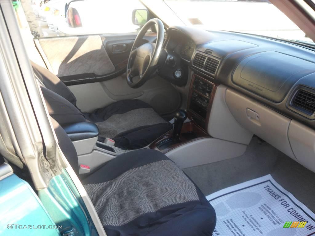 1999 Forester L - Acadia Green / Beige photo #10