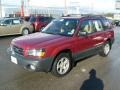 2004 Cayenne Red Pearl Subaru Forester 2.5 X  photo #3