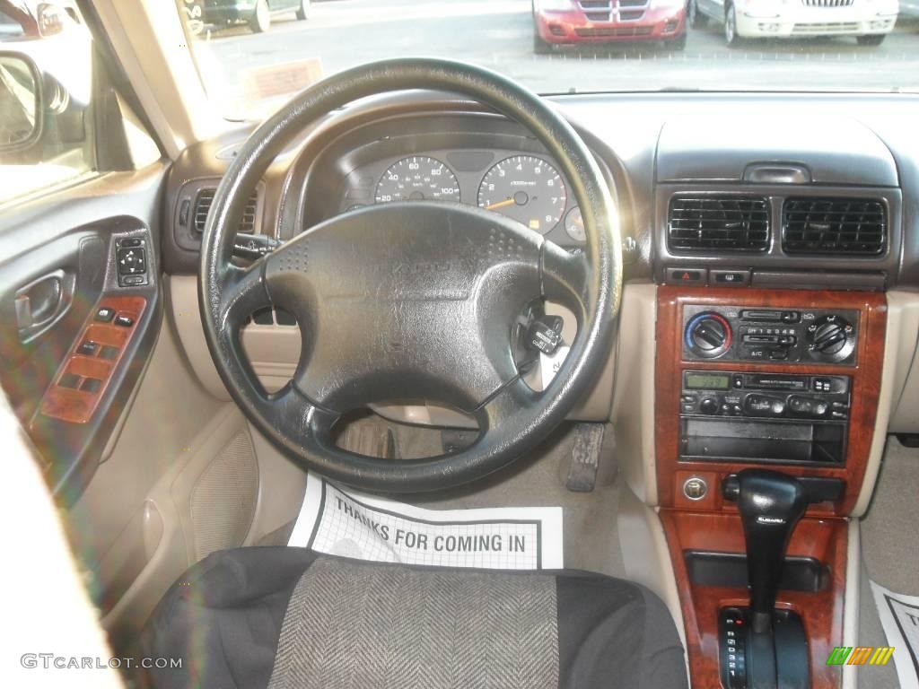 1999 Forester L - Acadia Green / Beige photo #14