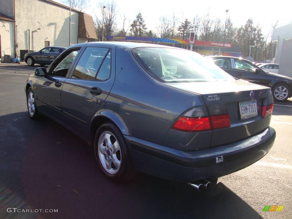 2000 9-5 SE V6t Sedan - Frost Grey Metallic / Medium Grey photo #9