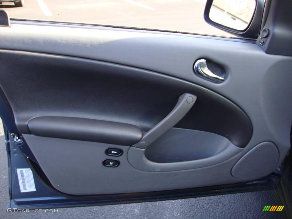 2000 9-5 SE V6t Sedan - Frost Grey Metallic / Medium Grey photo #13