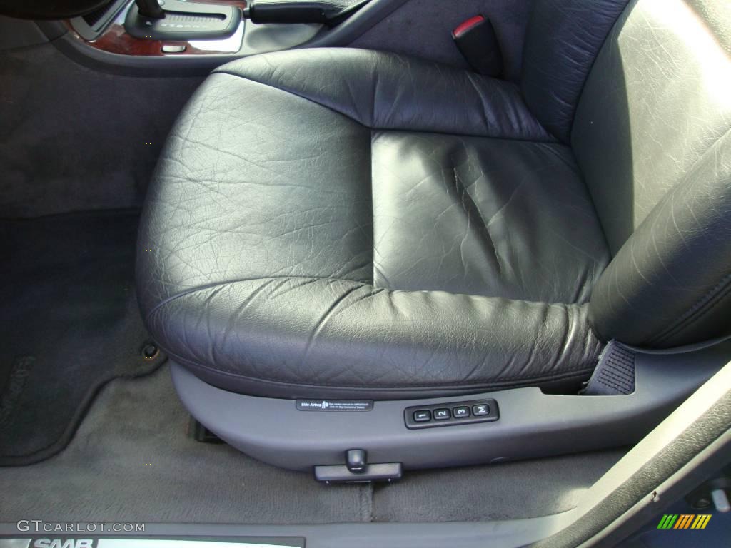 2000 9-5 SE V6t Sedan - Frost Grey Metallic / Medium Grey photo #14