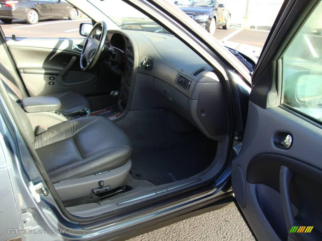 2000 9-5 SE V6t Sedan - Frost Grey Metallic / Medium Grey photo #17