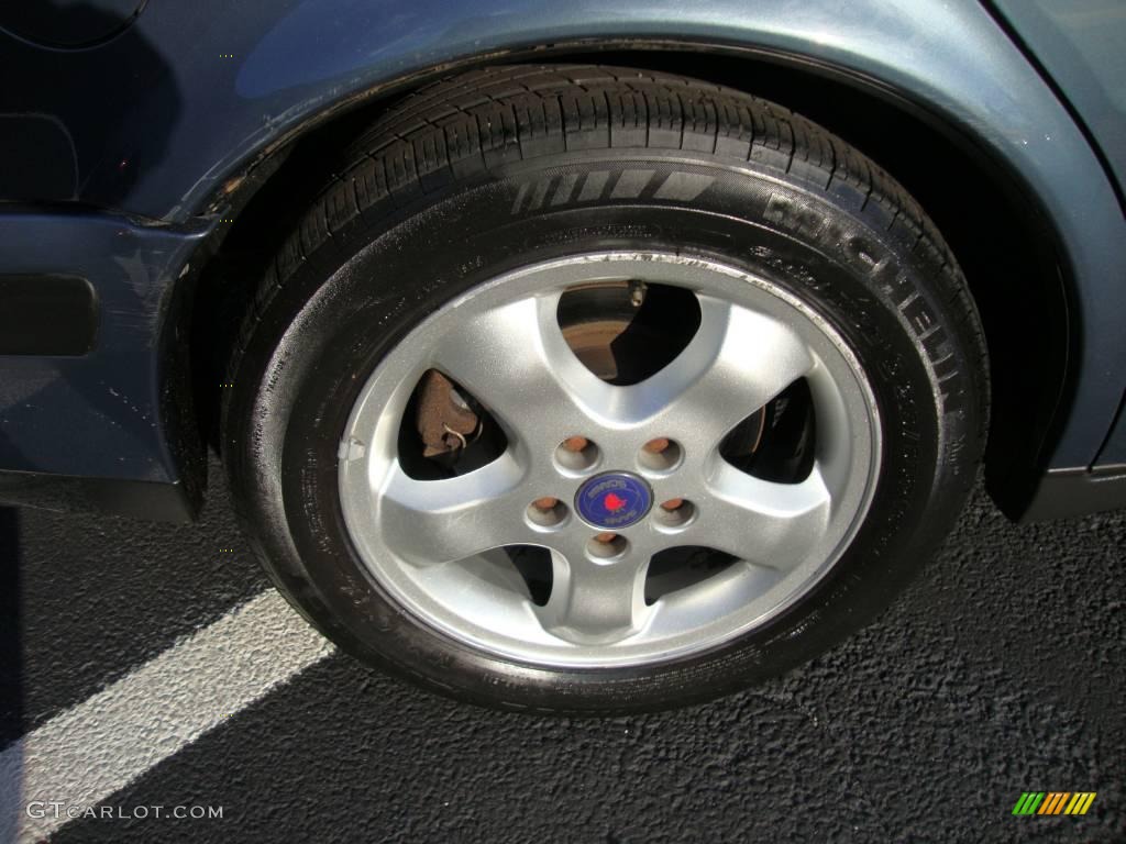 2000 9-5 SE V6t Sedan - Frost Grey Metallic / Medium Grey photo #23