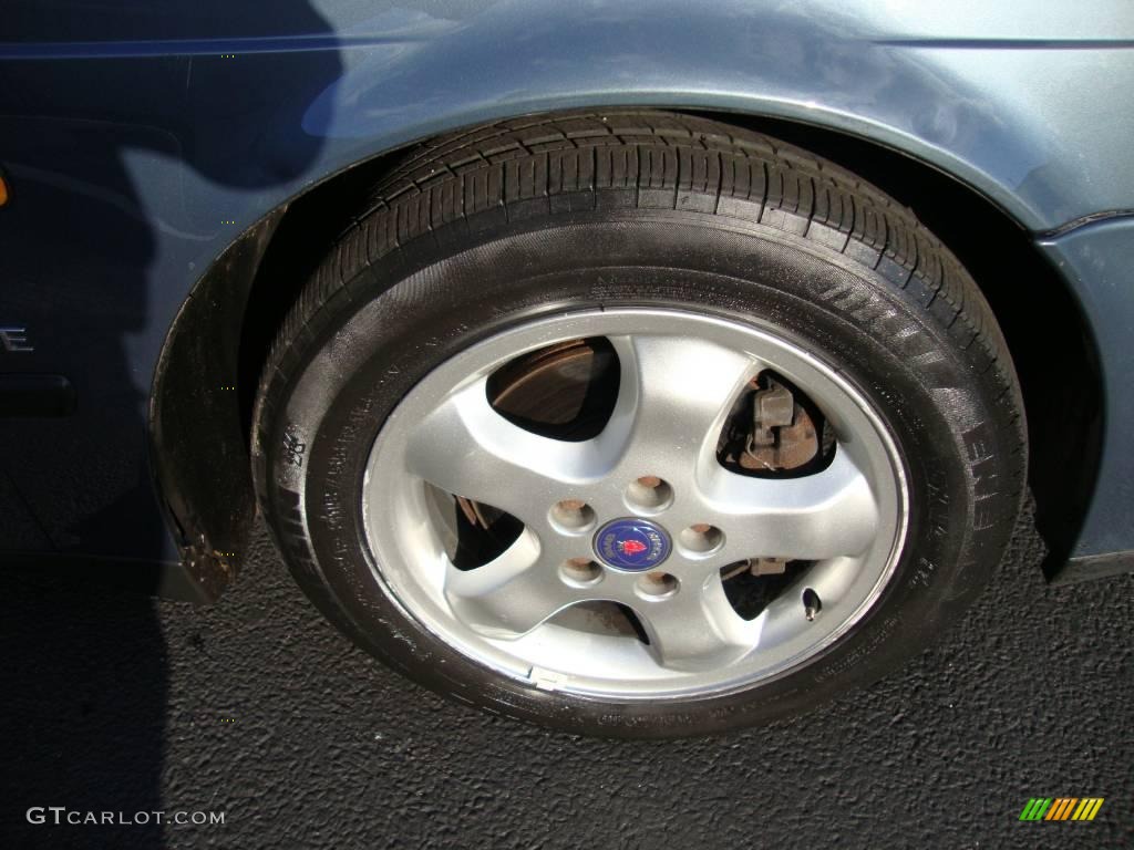 2000 9-5 SE V6t Sedan - Frost Grey Metallic / Medium Grey photo #24