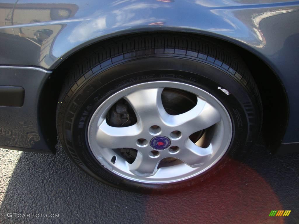 2000 9-5 SE V6t Sedan - Frost Grey Metallic / Medium Grey photo #25