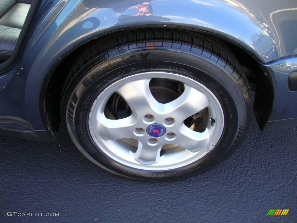 2000 9-5 SE V6t Sedan - Frost Grey Metallic / Medium Grey photo #26