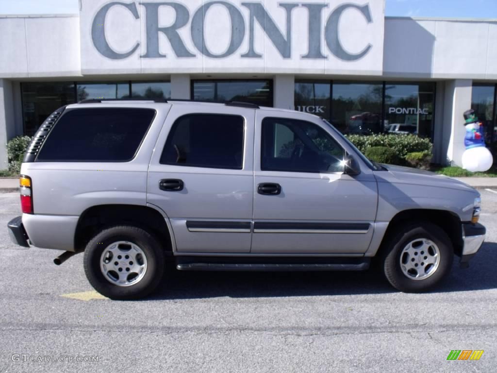 Silver Birch Metallic Chevrolet Tahoe