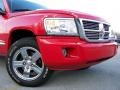 Flame Red - Dakota Laramie Crew Cab 4x4 Photo No. 2