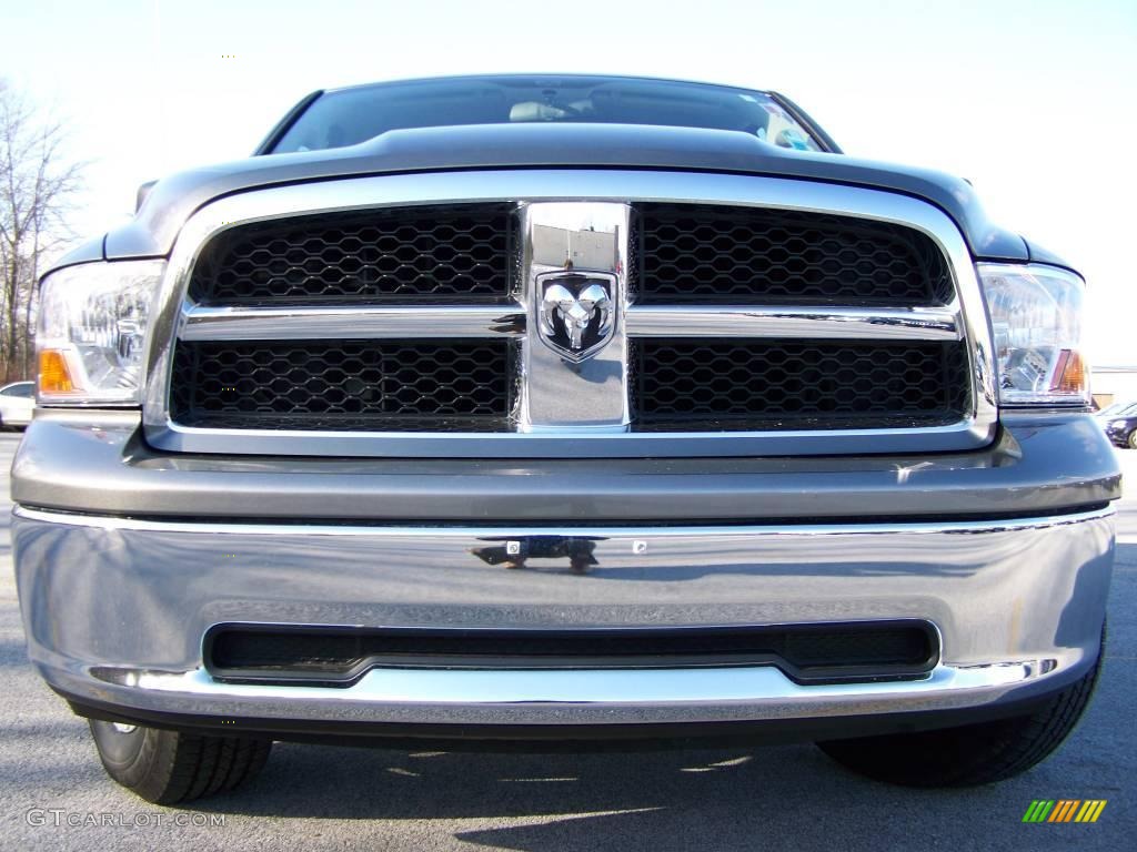 2009 Ram 1500 SLT Quad Cab 4x4 - Mineral Gray Metallic / Dark Slate/Medium Graystone photo #3