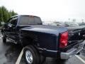 2007 Patriot Blue Pearl Dodge Ram 3500 Laramie Quad Cab 4x4 Dually  photo #2